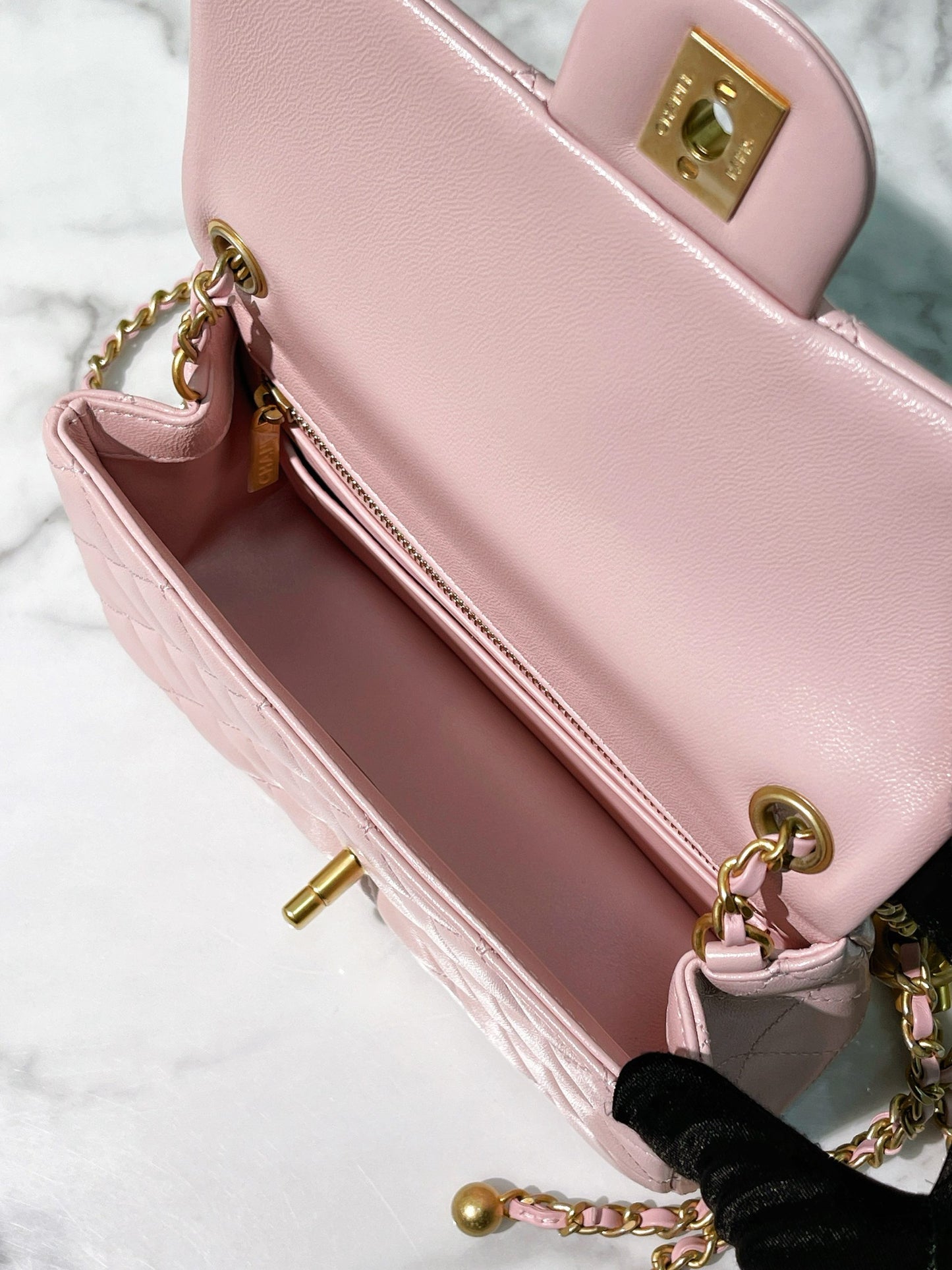 CHANEL 24K MINI FLAP