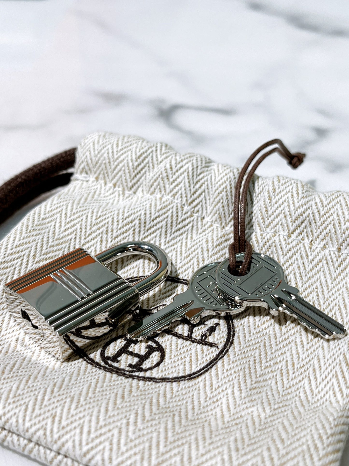 HERMES PICOTIN 18, Jaune Milton/Silver