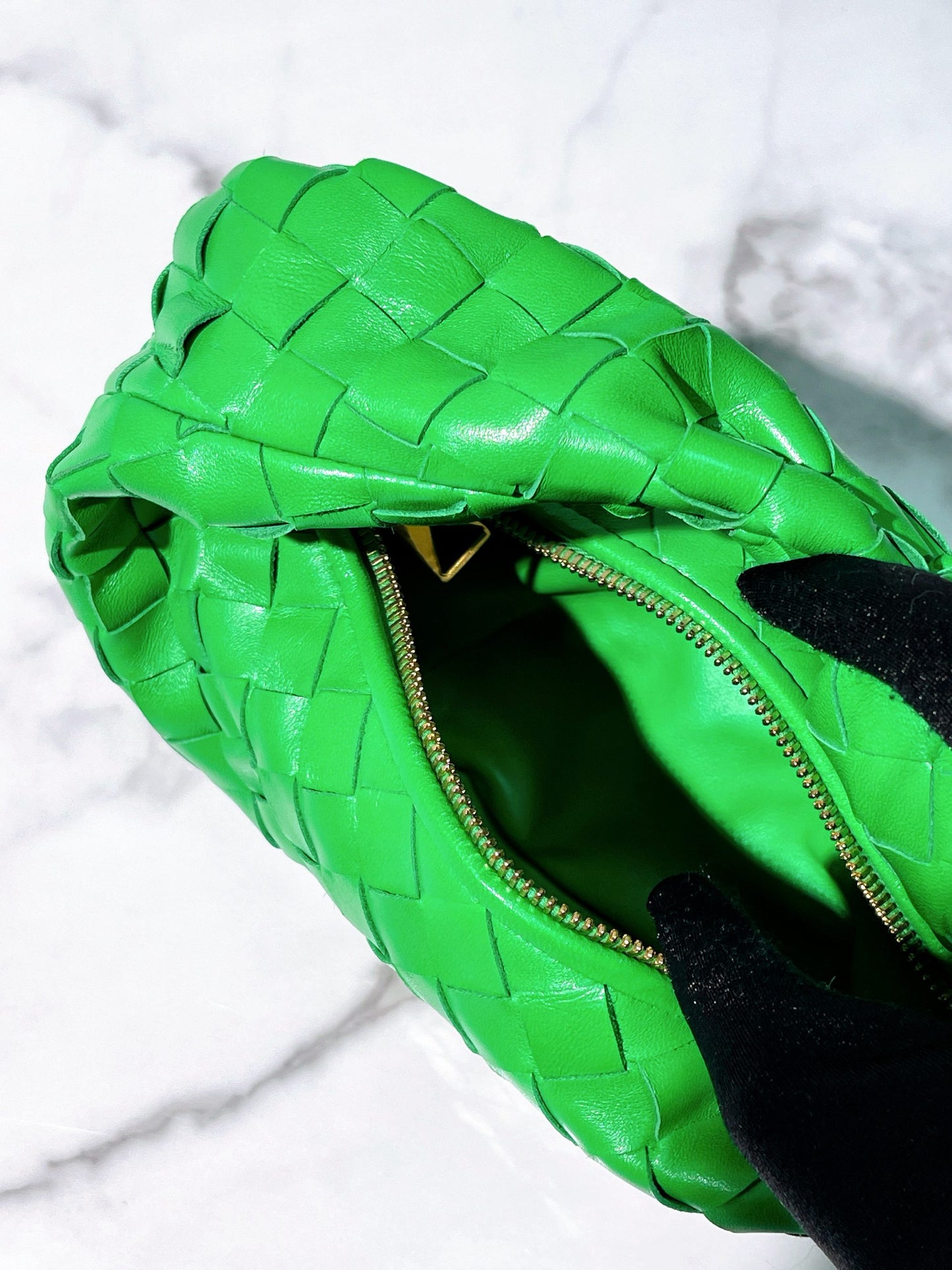 BOTTEGA VENETA MINI JODIE, Green