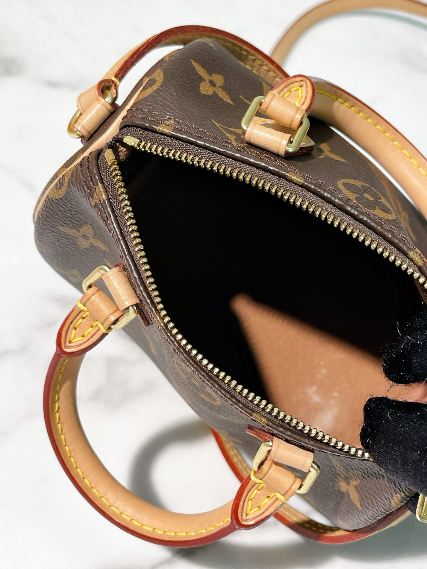 LV SPEEDY NANO, Monogram