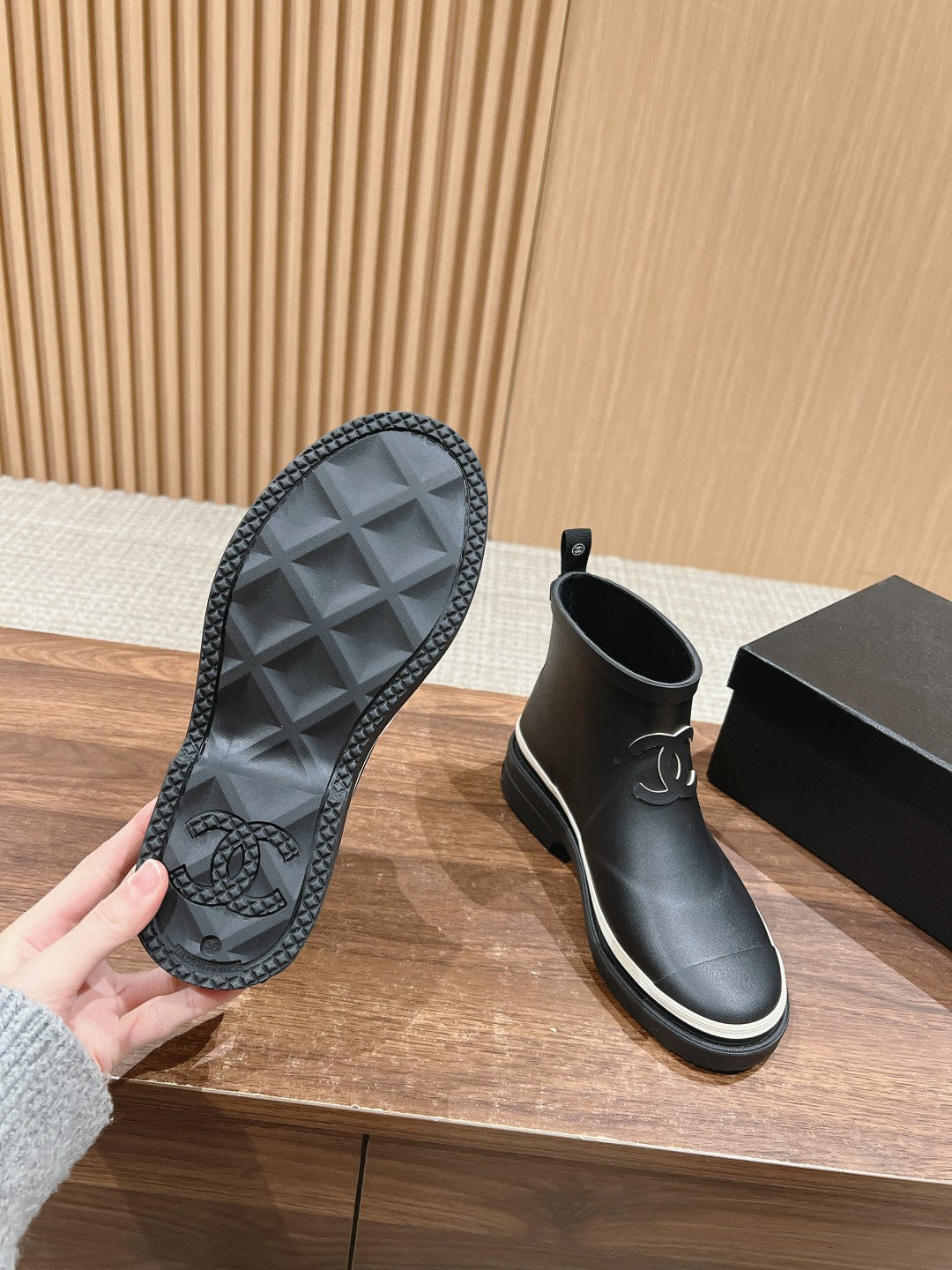 Chanel Rain Boots 01