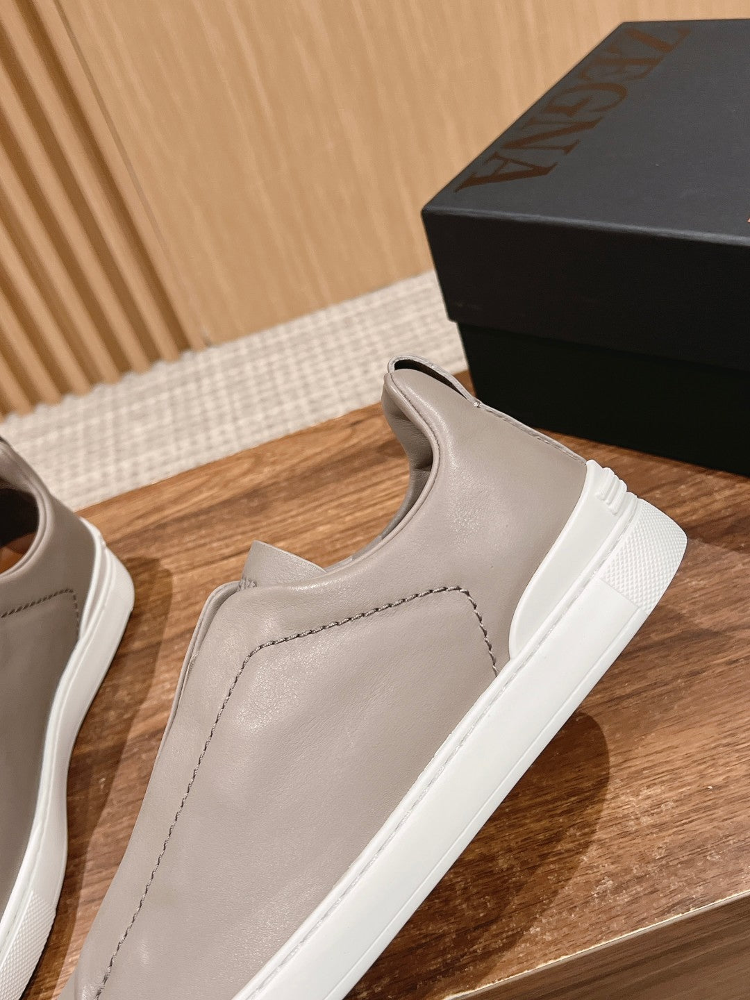 Ermenegildo Zegna Couture XXX Limited-Edition Men's Sneakers, Grey