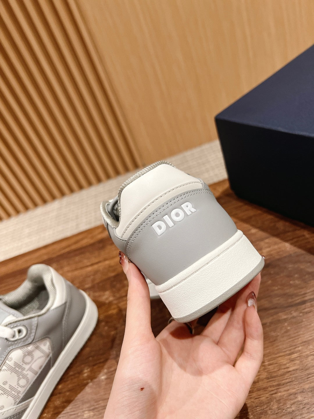 Dior B27# Jacquard Embroidery Craft Series, Low-Top Sneakers Series 11