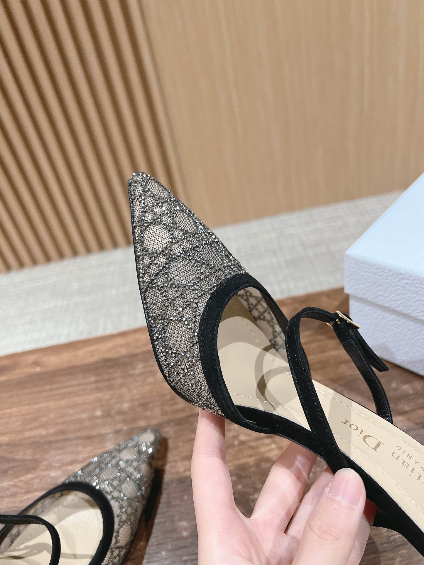 Dior 2025“Starry Galaxy” New Pumps, Black