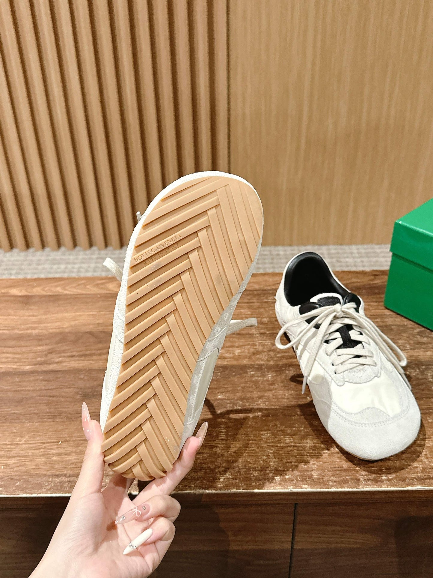 Bottega Veneta Orbit Flash Sneaker, Black