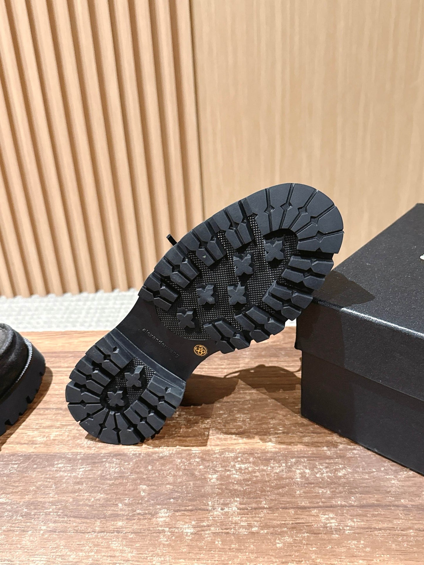 Alexander Wang Carter Jennie Chunky Loafers, Brown