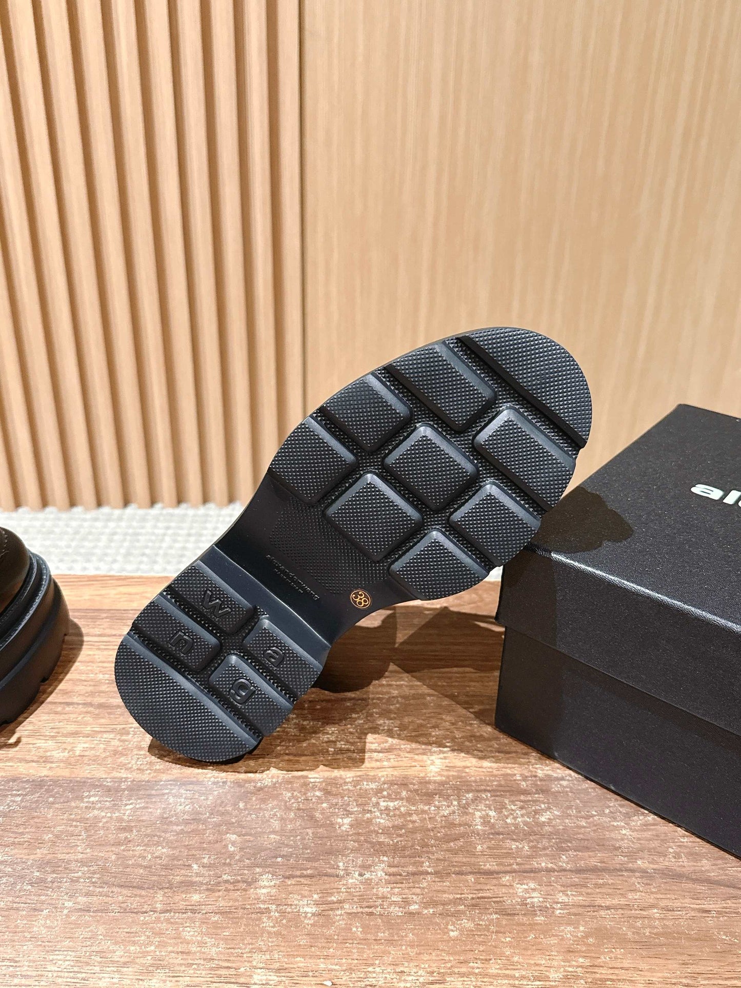 Alexander Wang Carter Jennie Chunky Loafers, Black