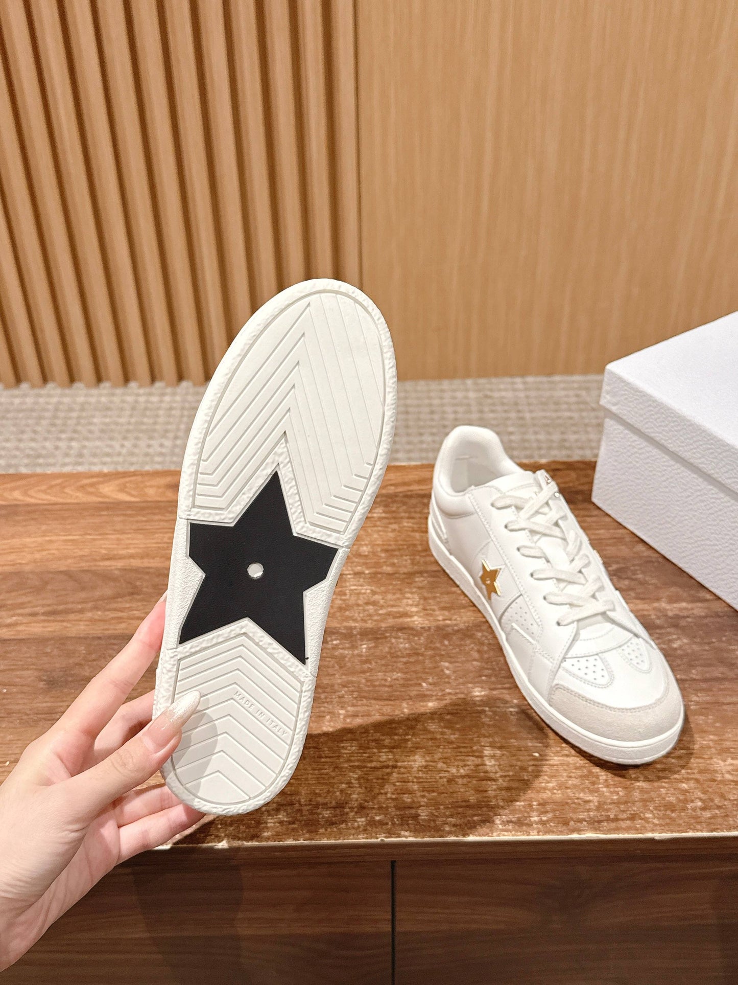 Dior Star Classic Sneaker, White