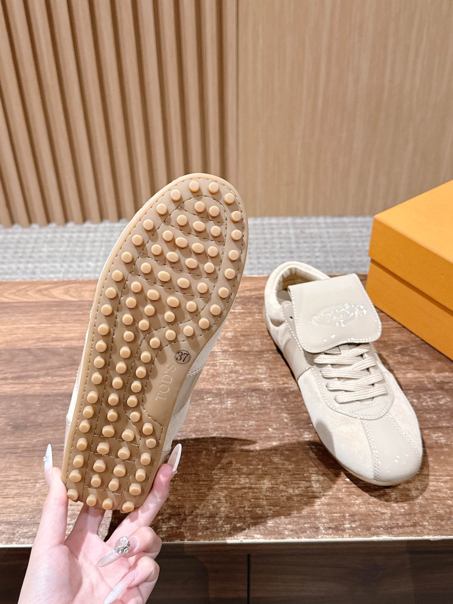 TOD T-MARATHON Sneakers, Beige