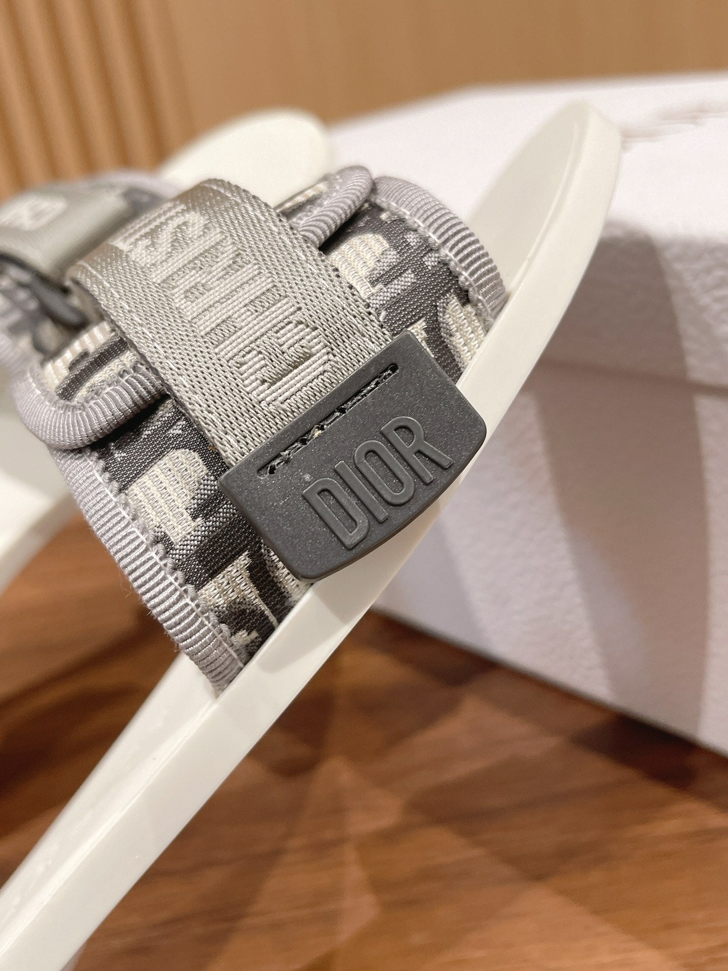 Dior Velcro-Strap Slides 06