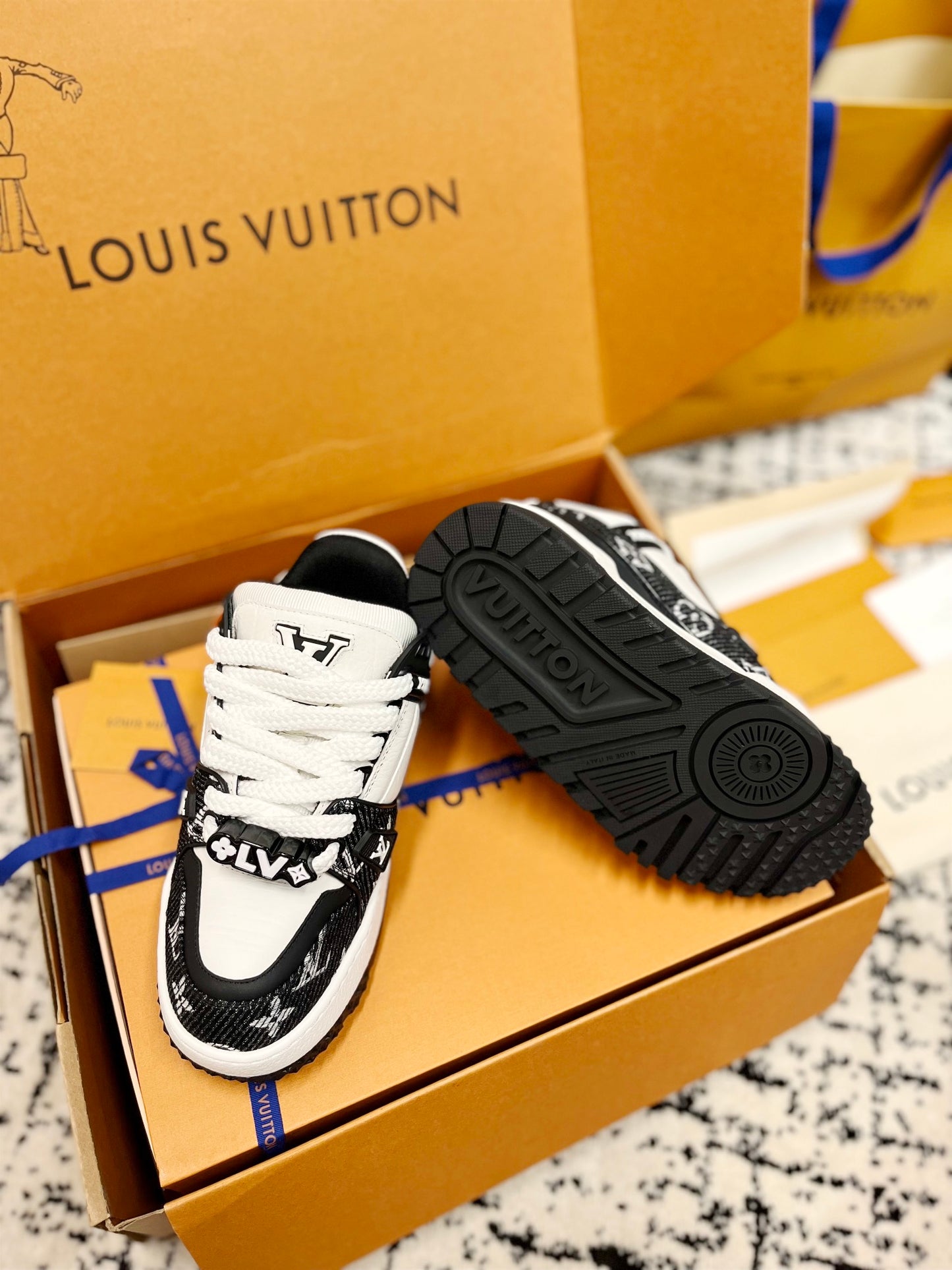 LV Unisex Pudding Skate Sneakers Series 02