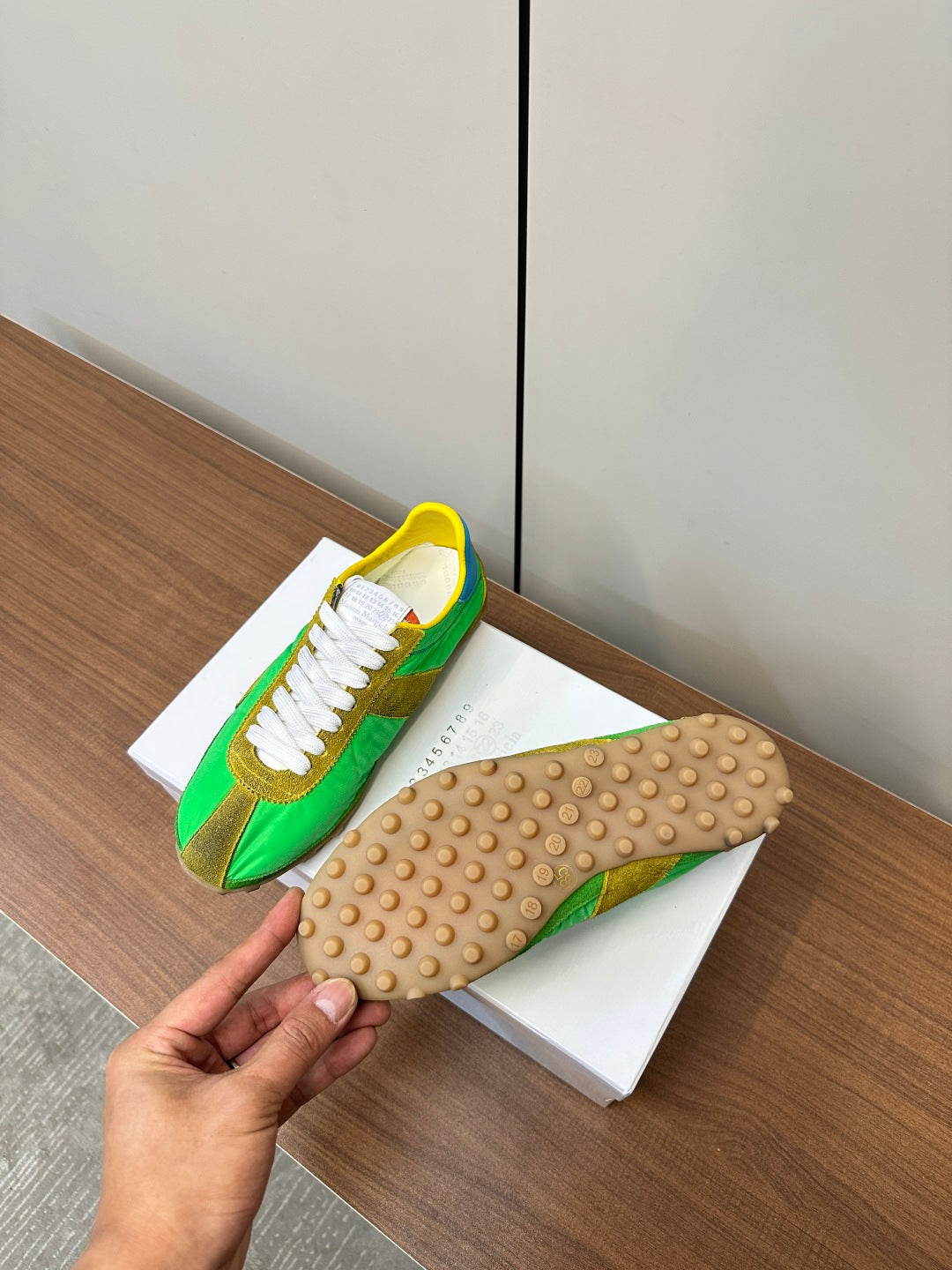 Maison Margiela Sprinters Sneakers, Green