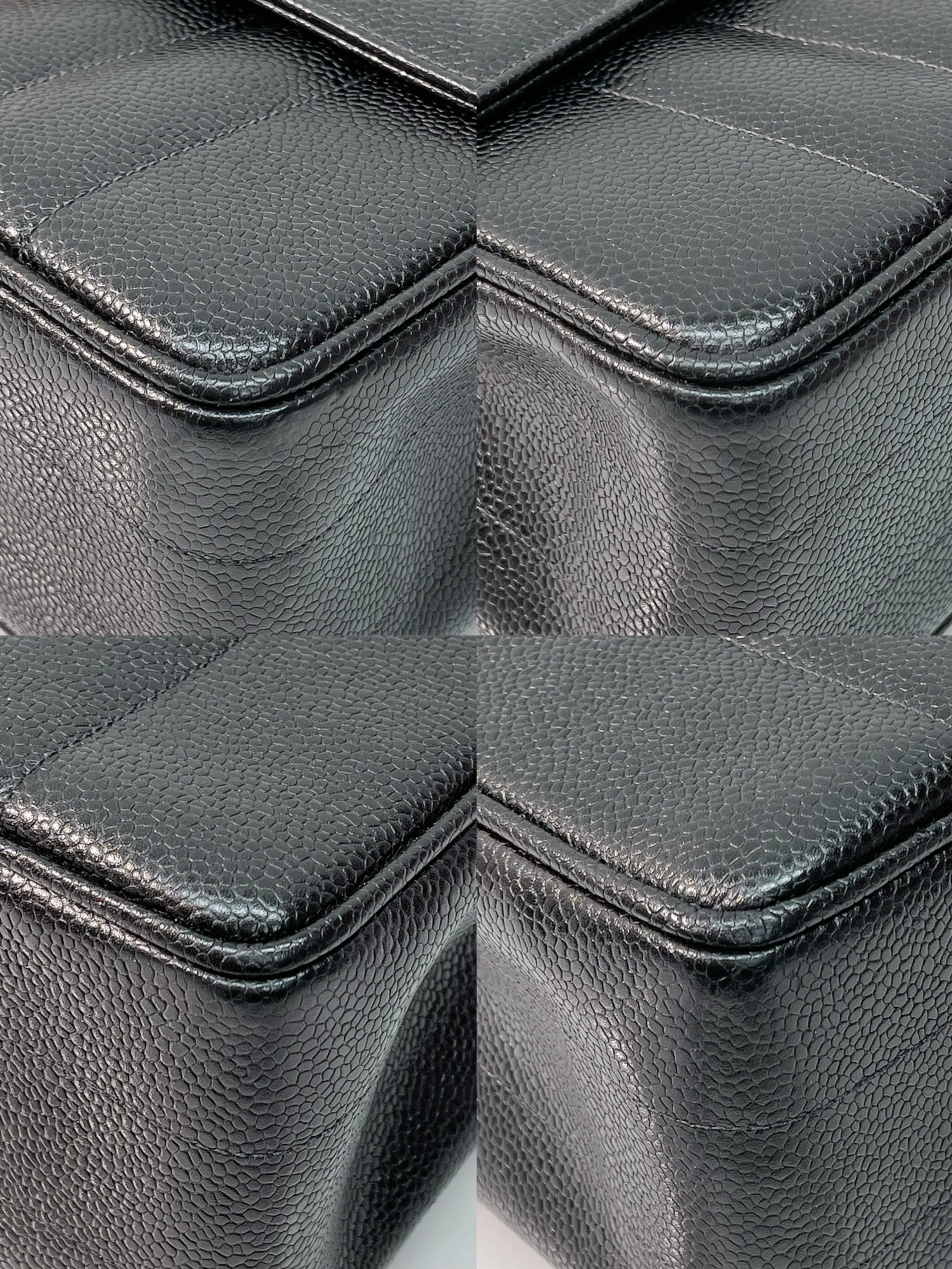 CHANEL TOP HANDLE BAG, BLACK/GOLD