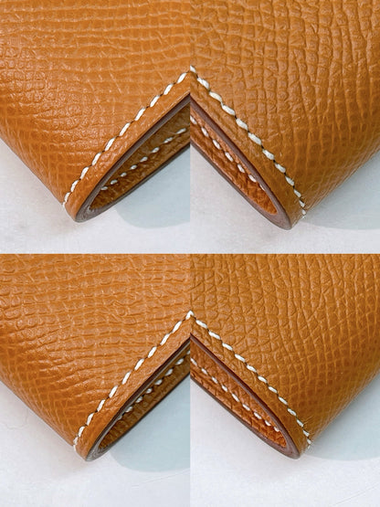 HERMES KELLY TO GO GOLD/SILVER