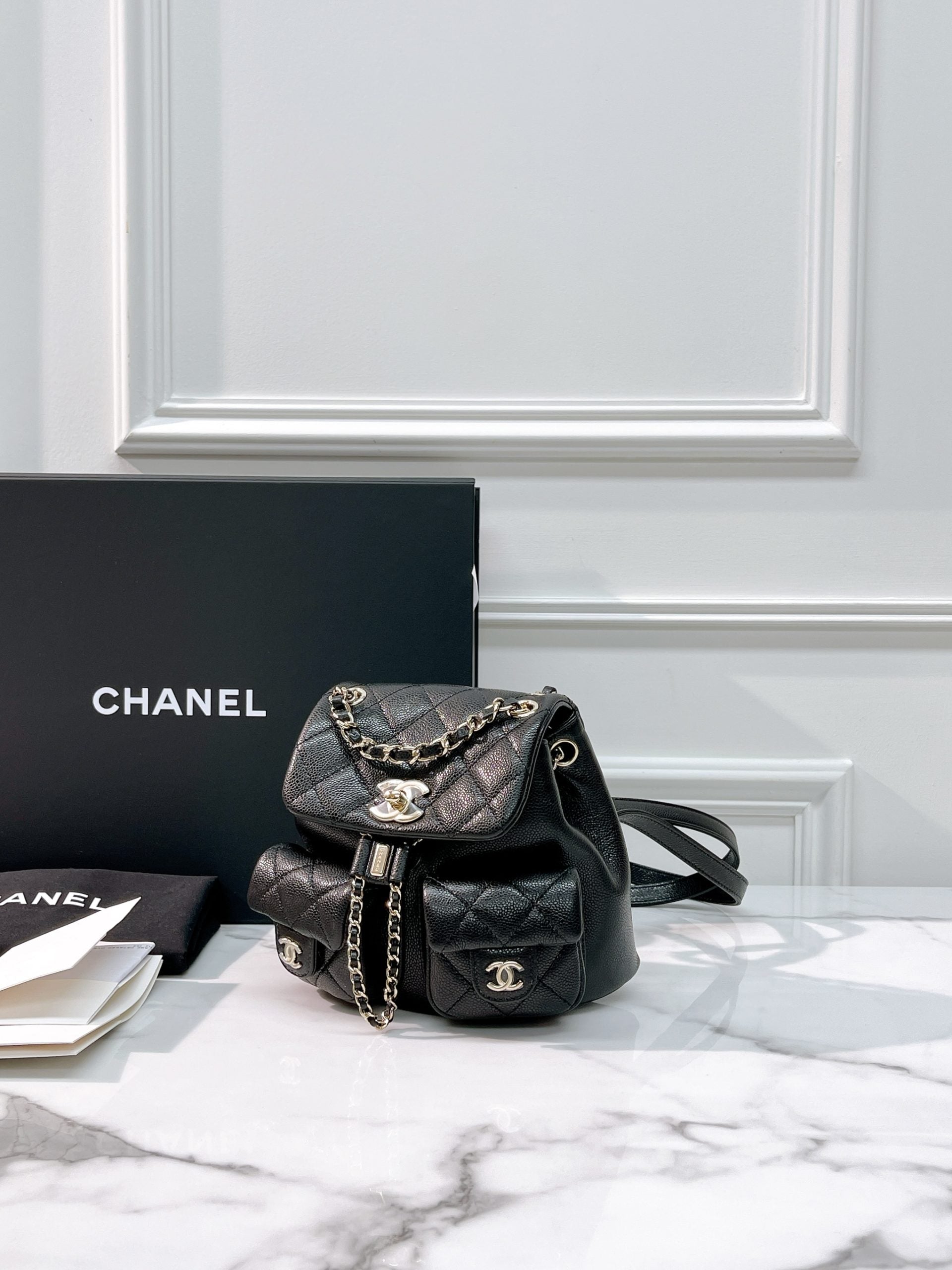 CHANEL DUMA BACKPACK SMALL