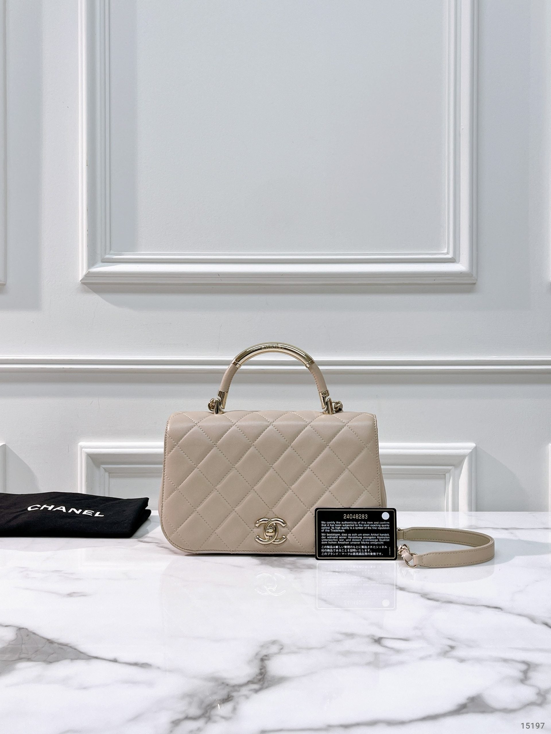 CHANEL TOP HANDLE BAG