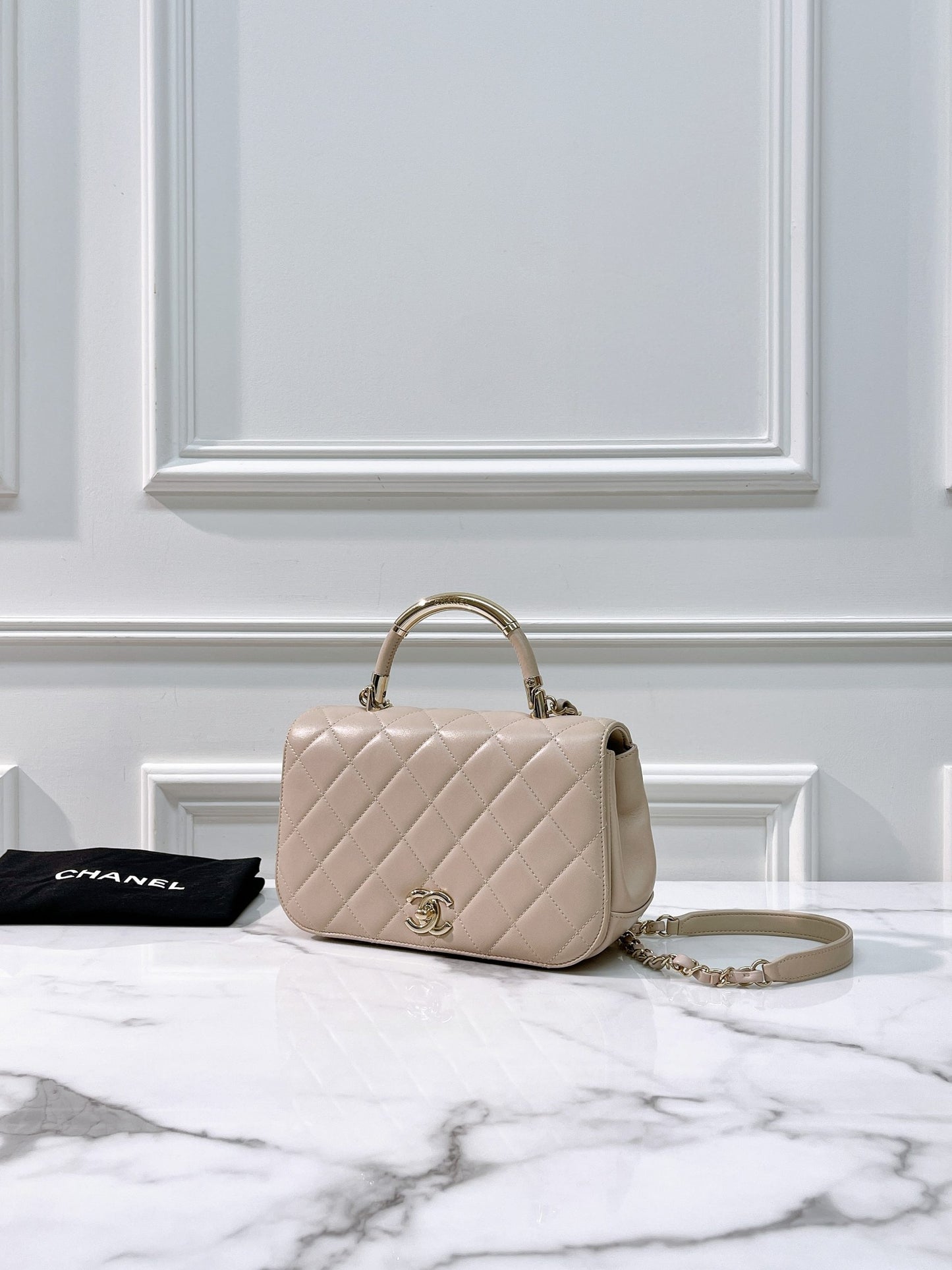 CHANEL TOP HANDLE BAG
