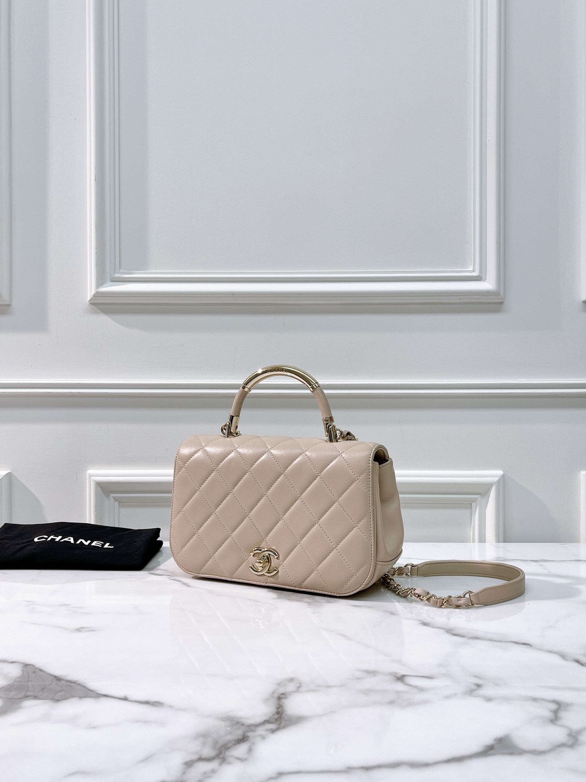 CHANEL TOP HANDLE BAG