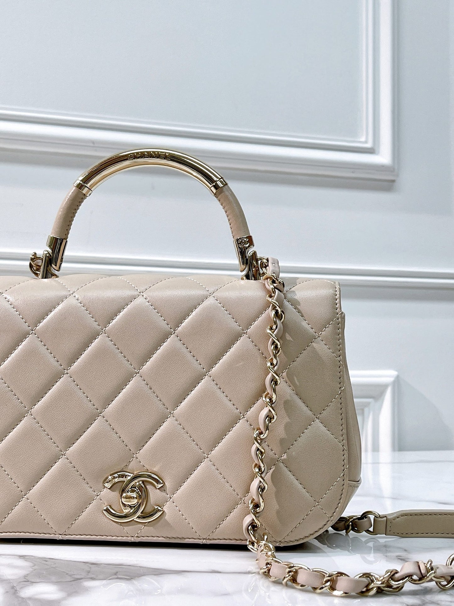 CHANEL TOP HANDLE BAG
