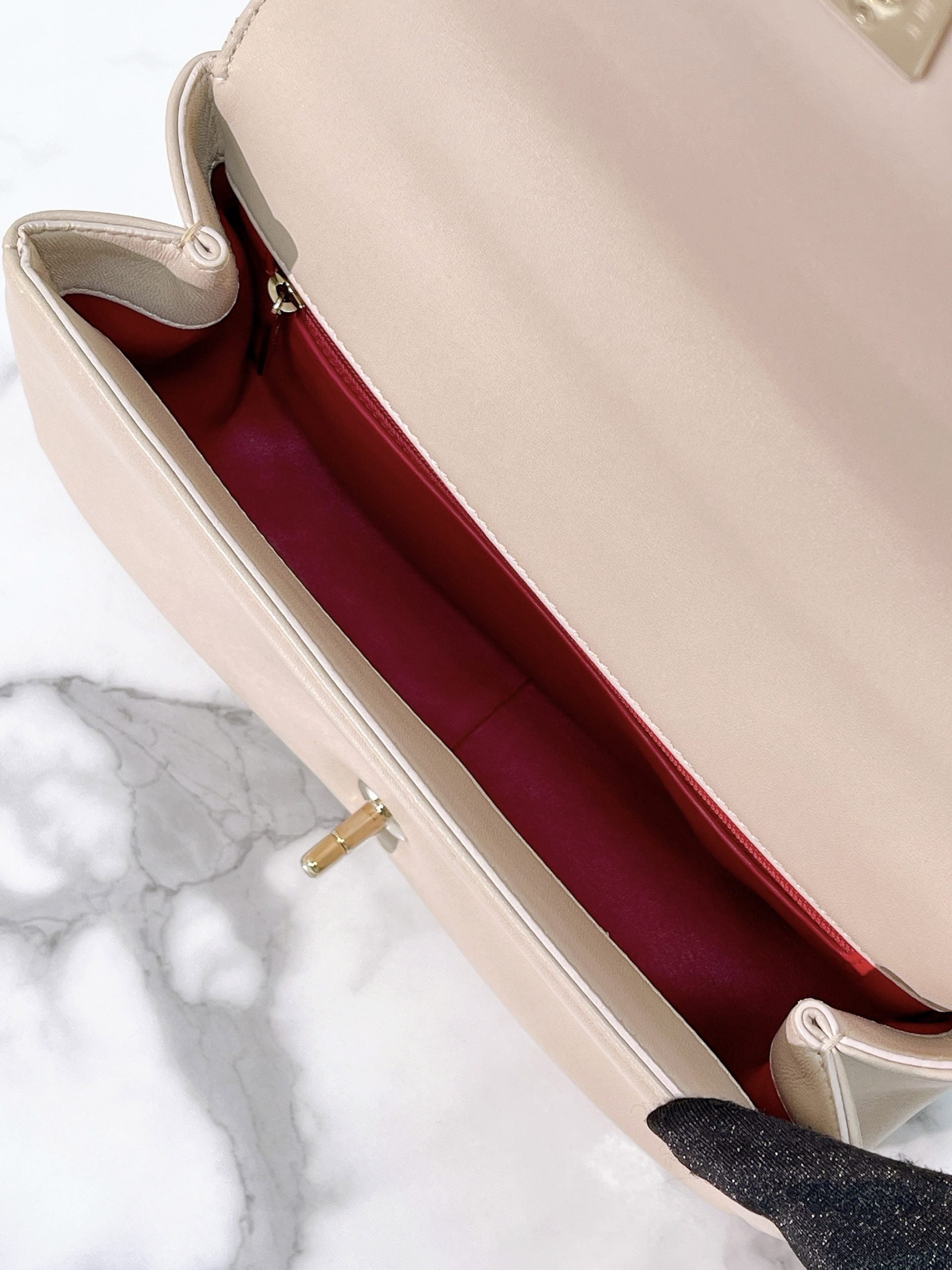 CHANEL TOP HANDLE BAG