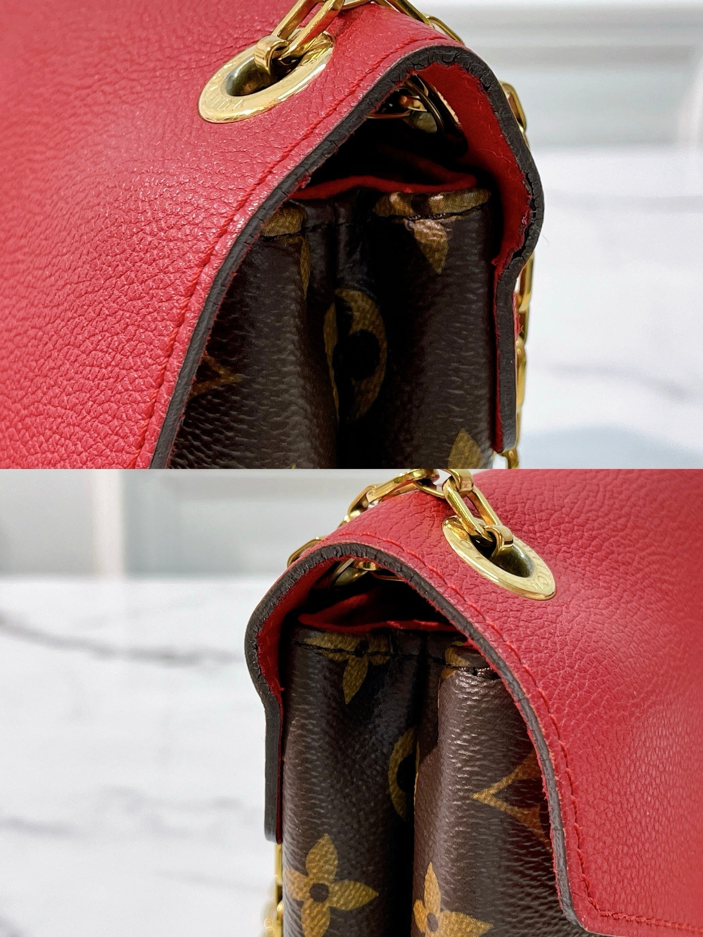 LV PALLAS ENVELOPE BAG