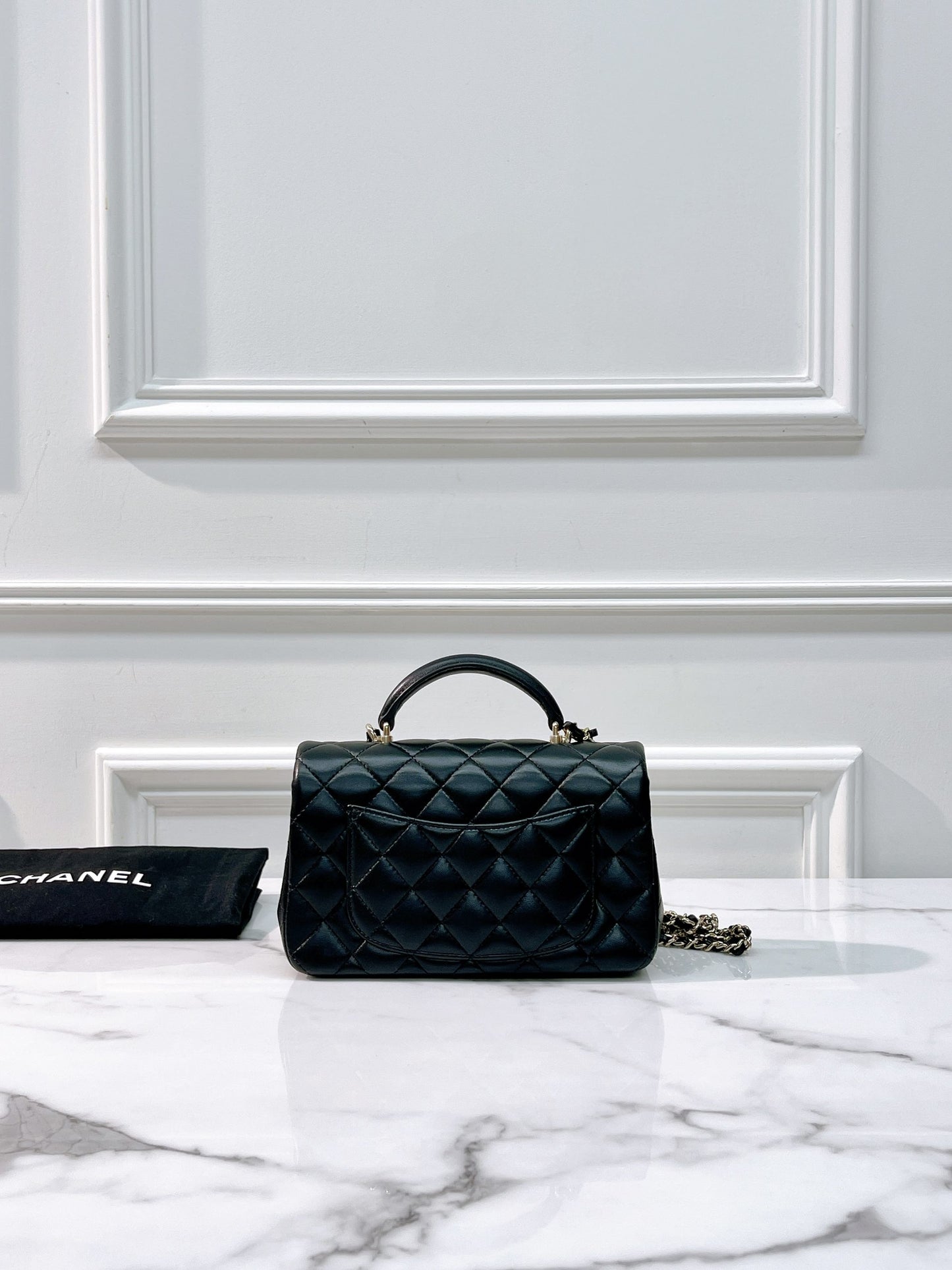 CHANEL MINI FLAP WITH HANDLE