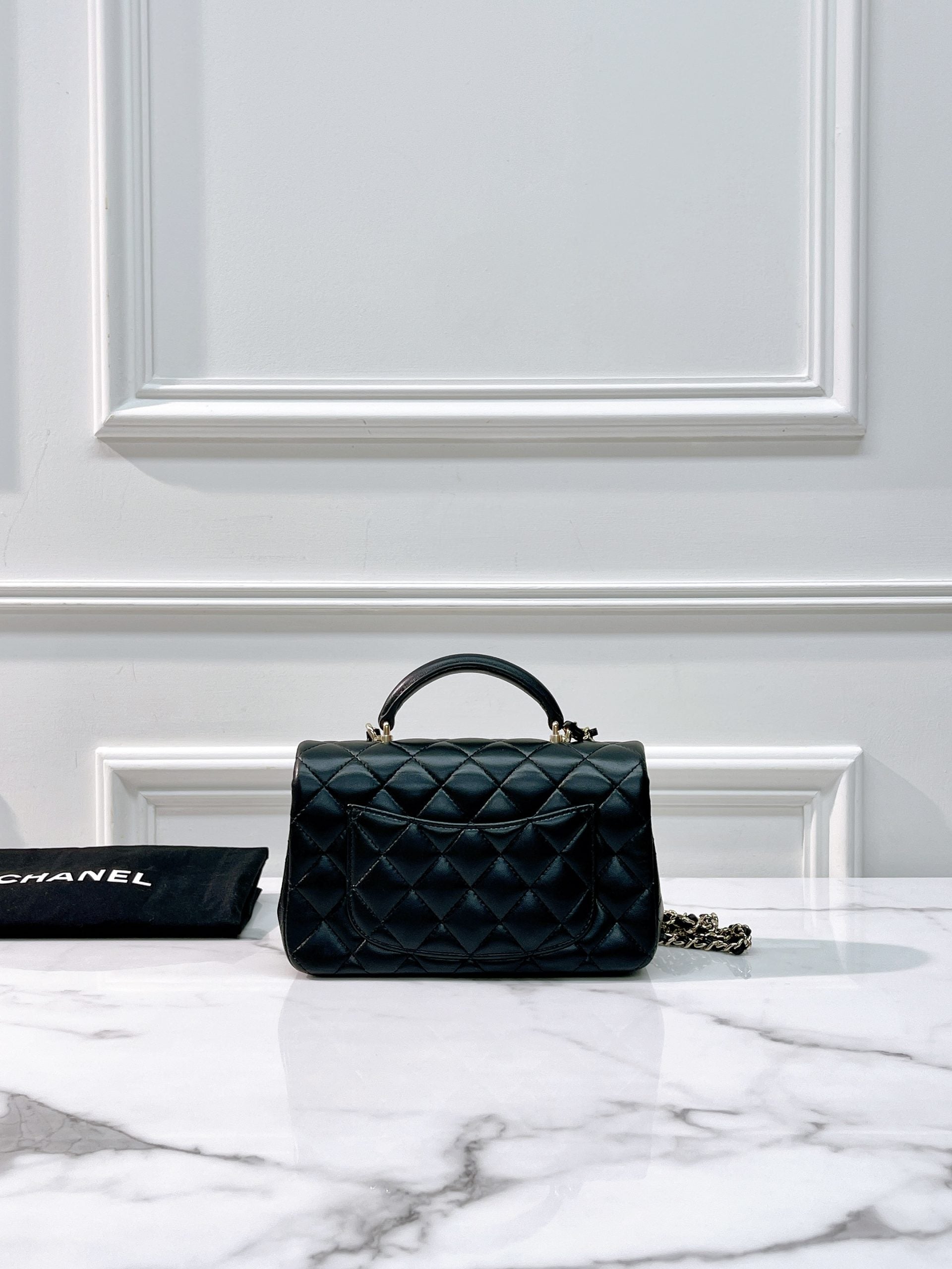 CHANEL MINI FLAP WITH HANDLE