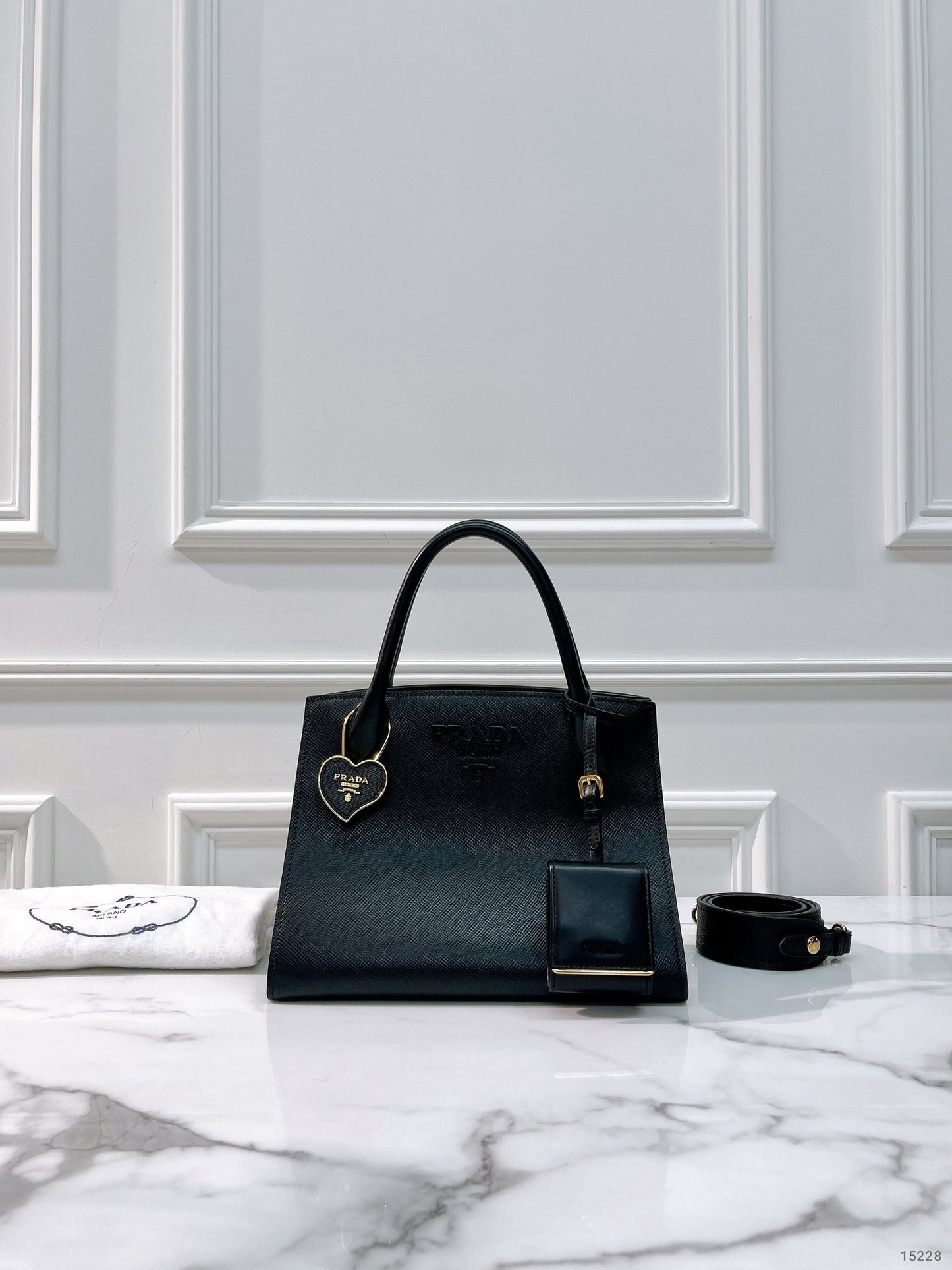 PRADA MONOCHROME TOTE