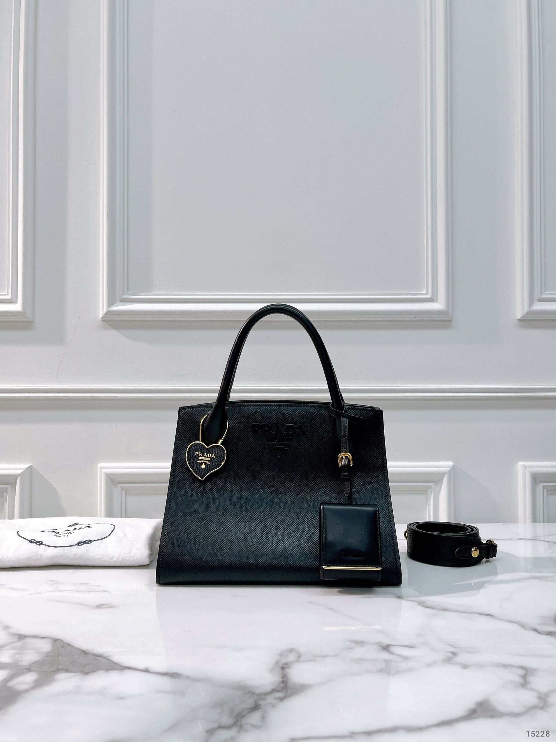 PRADA MONOCHROME TOTE