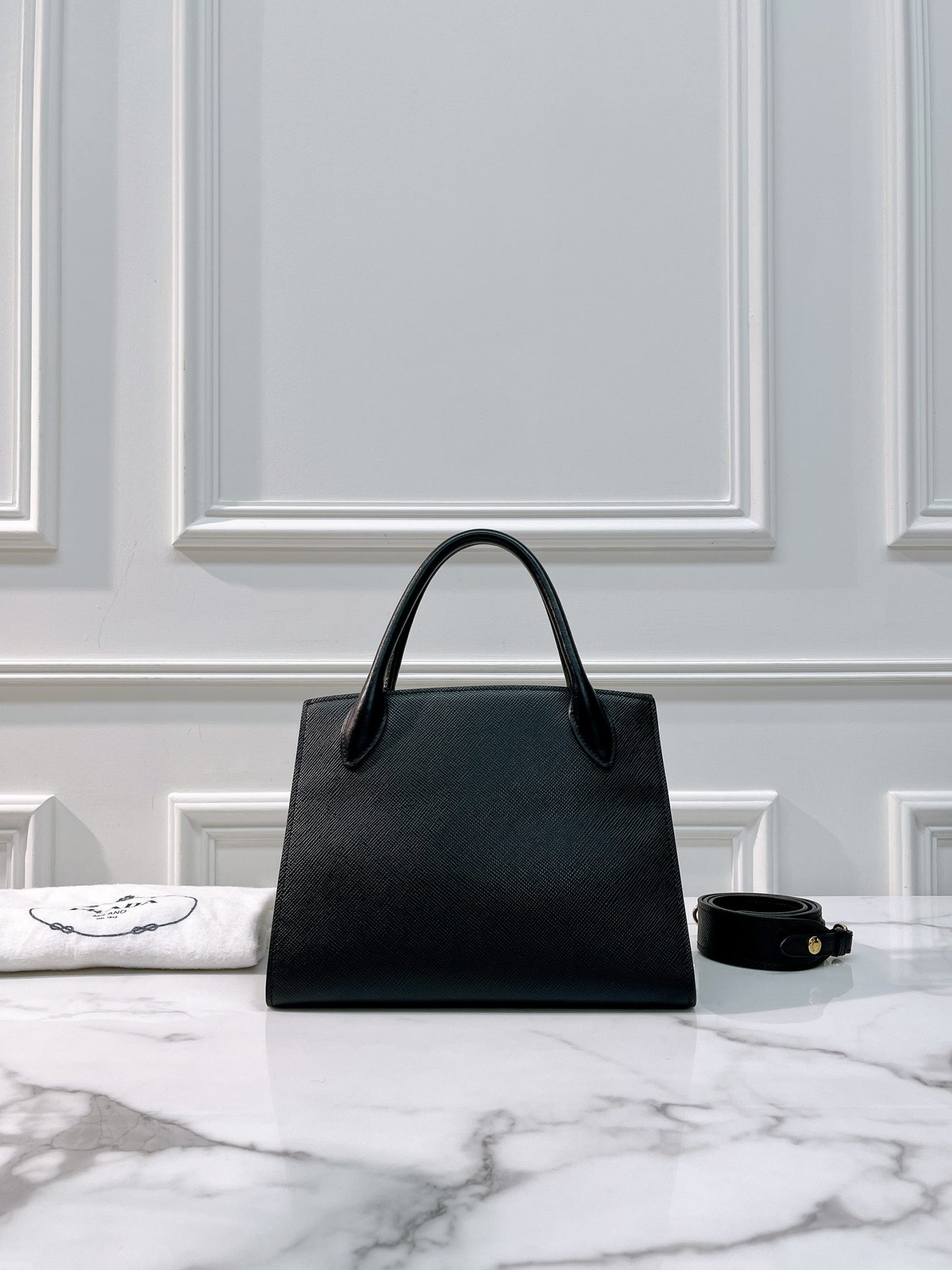 PRADA MONOCHROME TOTE