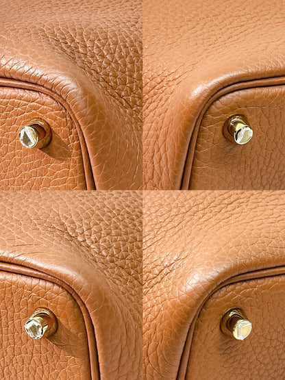 HERMES PICOTIN 18 GOLD/GOLD