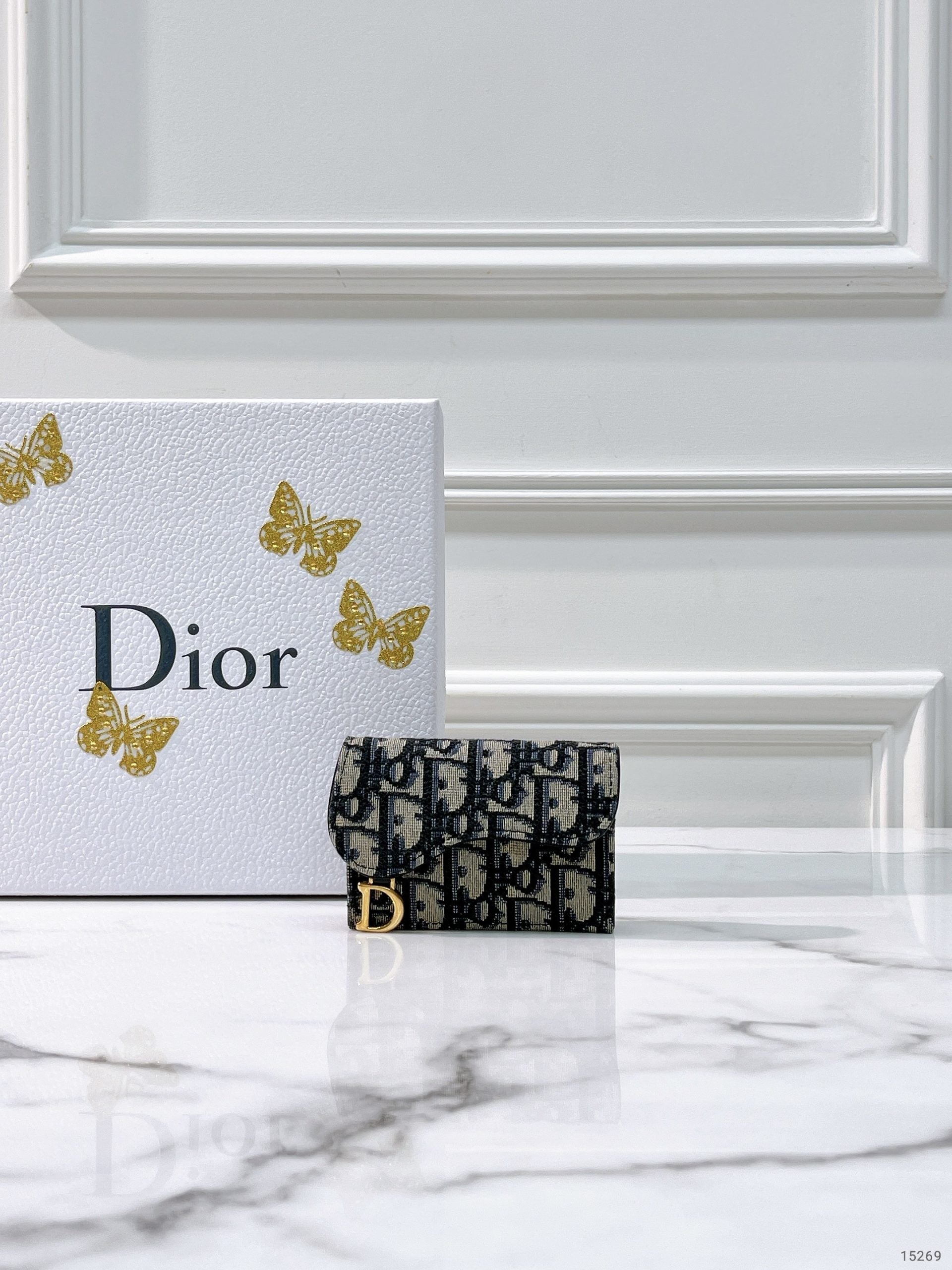 DIOR SADDLE WALLET