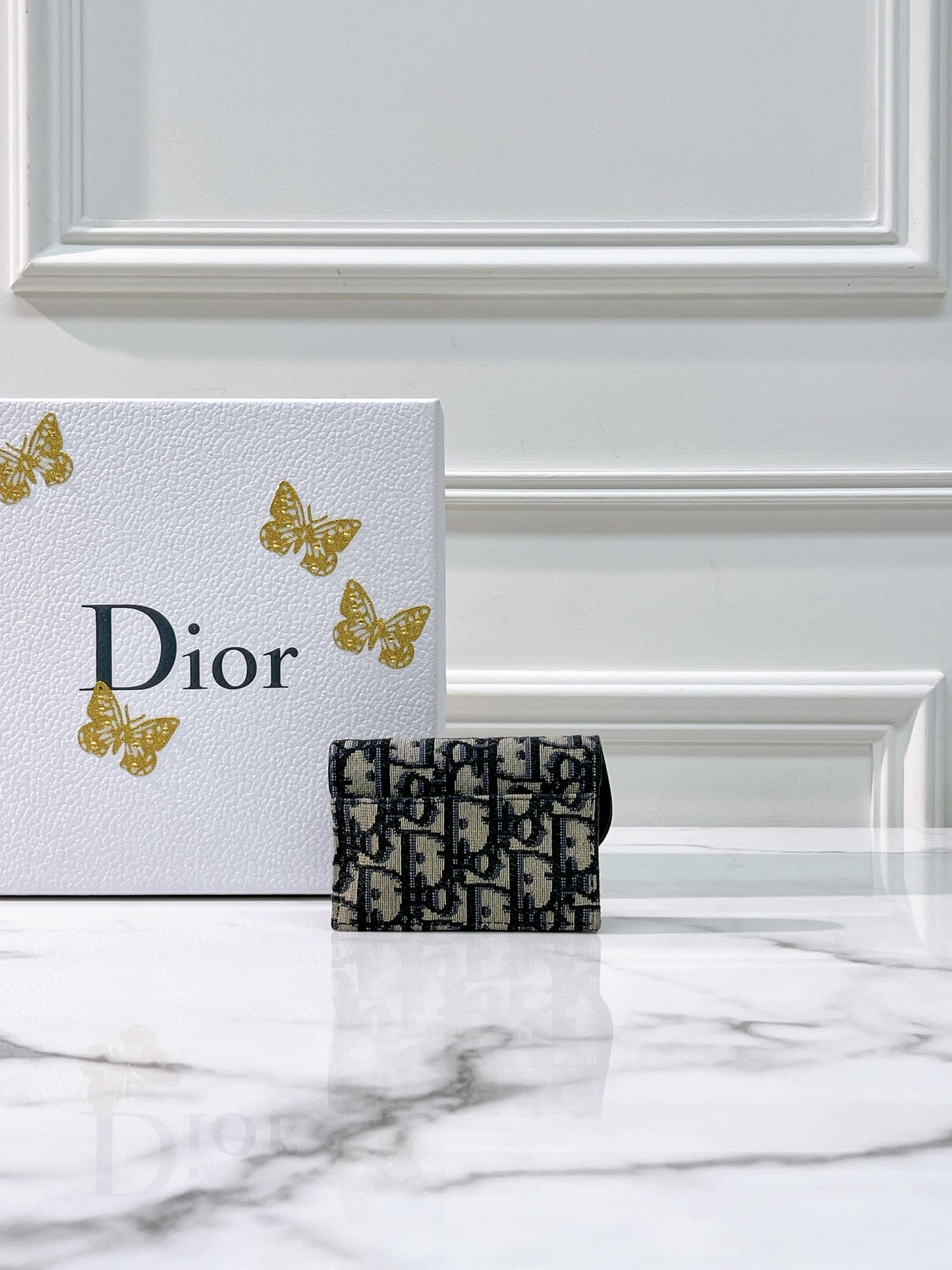 DIOR SADDLE WALLET