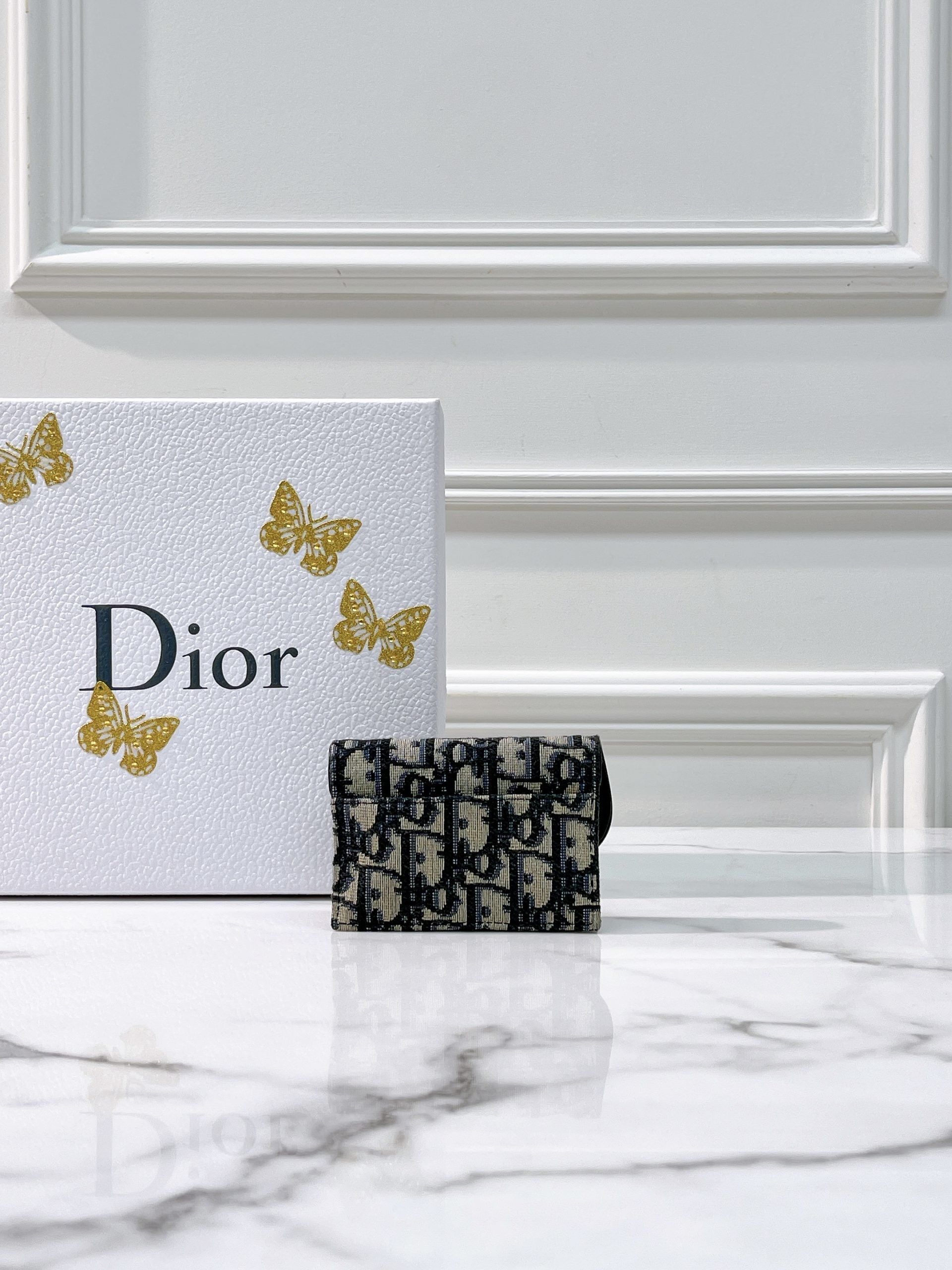 DIOR SADDLE WALLET