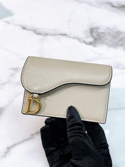 DIOR SADDLE CARD HOLDER