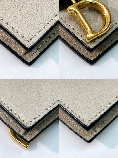 DIOR SADDLE CARD HOLDER