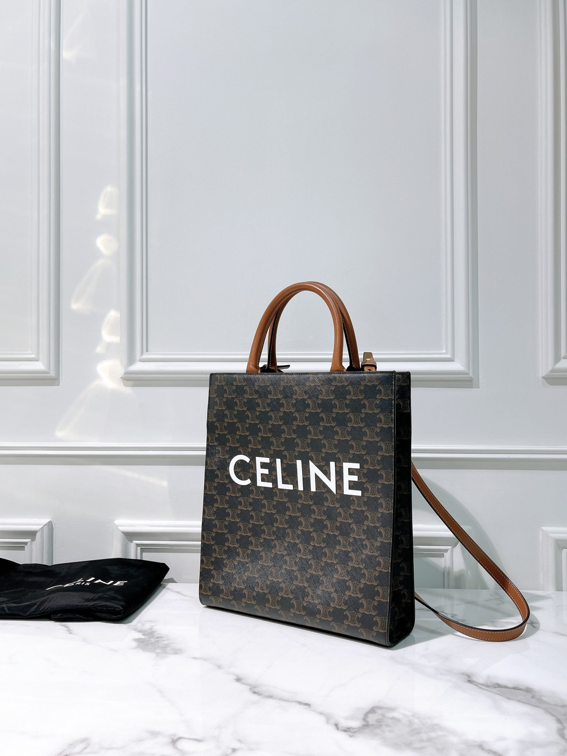 CELINE SMALL CABAS TOTE