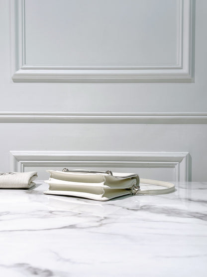 HERMES ROULIS MINI NATA/SILVER