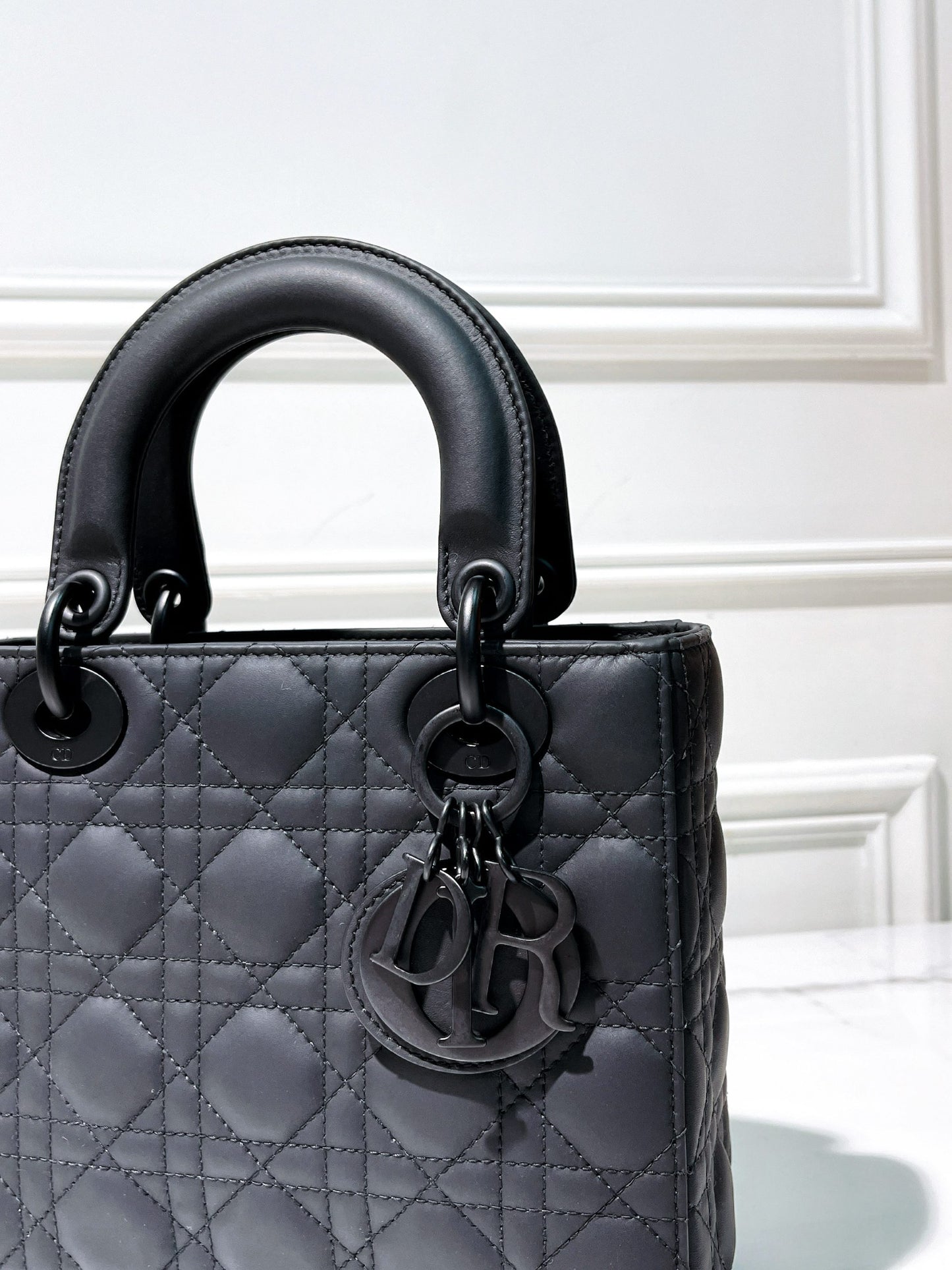 DIOR LADY SMALL SO BLACK