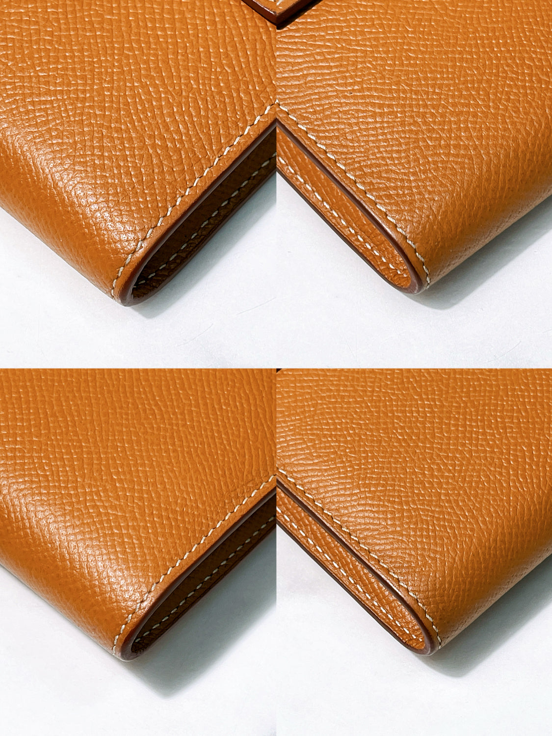 HERMES KELLY LONG WALLET GOLD/GOLD