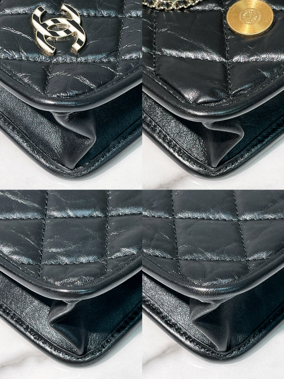 CHANEL CLUTCH WITH CHAIN