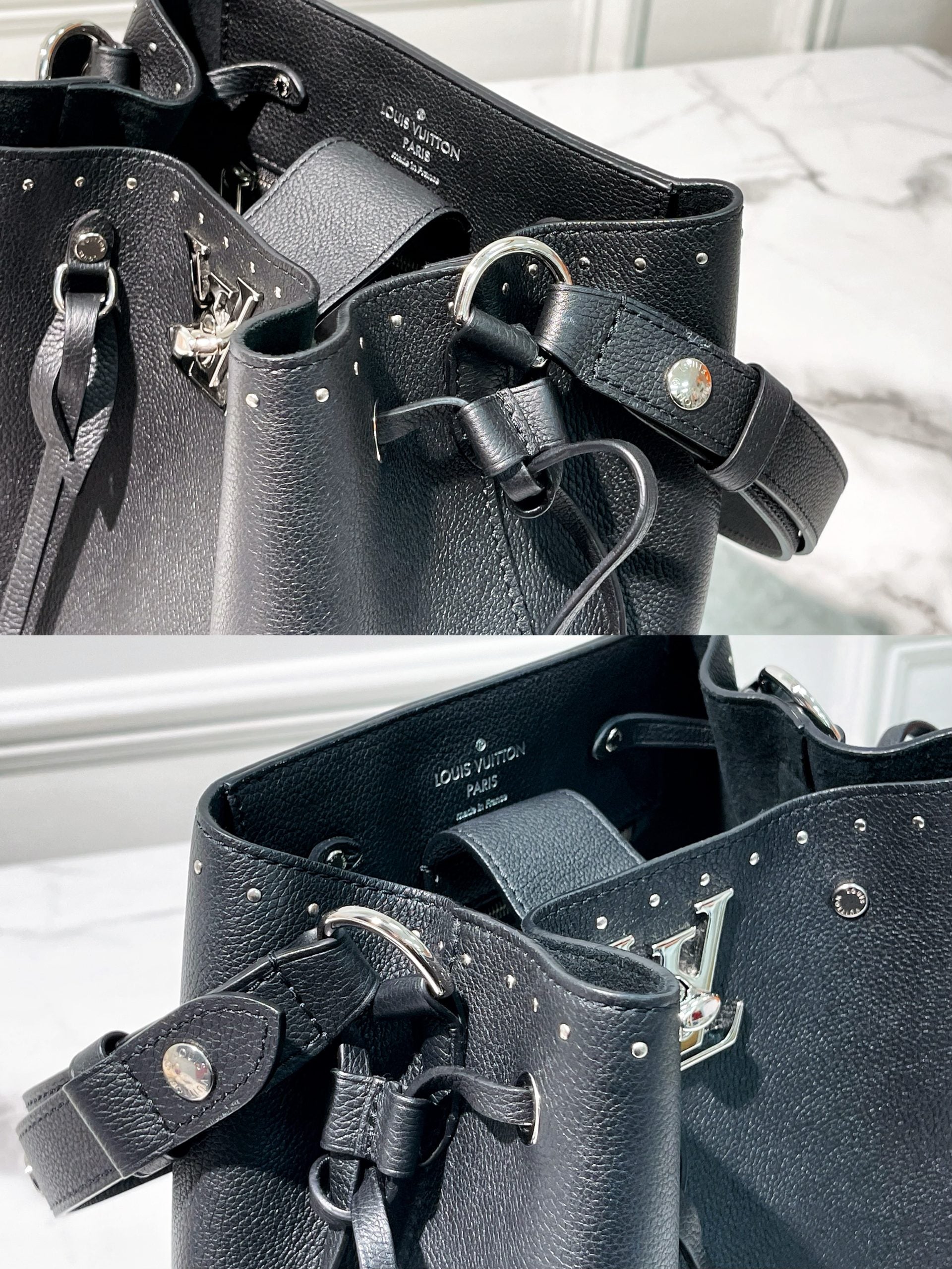 LV LOCK ME BUCKET BAG