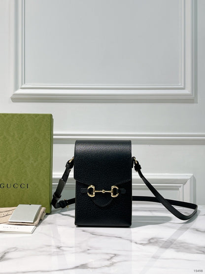 GUCCI HORSEBIT 1955 PHONE BAG