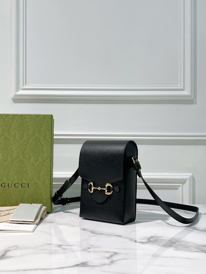 GUCCI HORSEBIT 1955 PHONE BAG