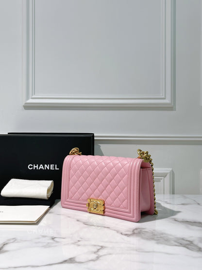 CHANEL LEBOY, PINK/GOLD