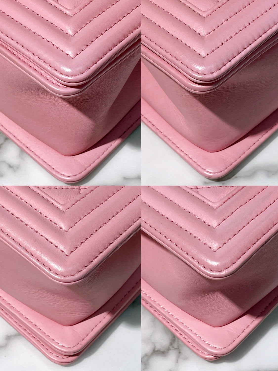 CHANEL LEBOY, PINK/GOLD