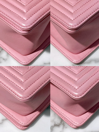 CHANEL LEBOY, PINK/GOLD