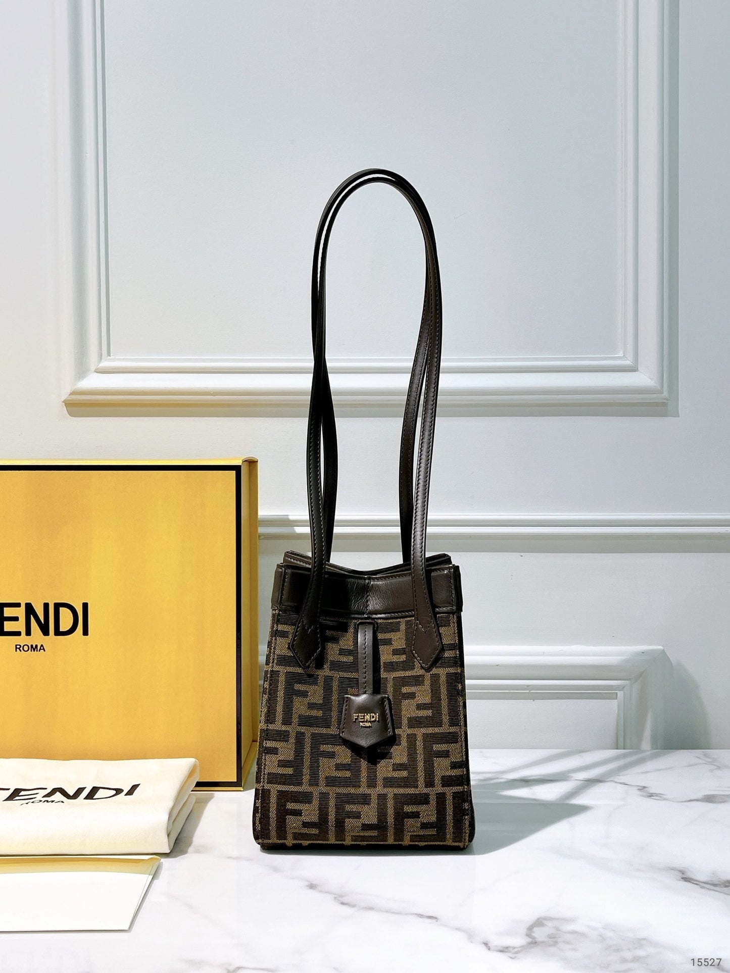 FENDI ORIGAMI MINI BUCKET BAG