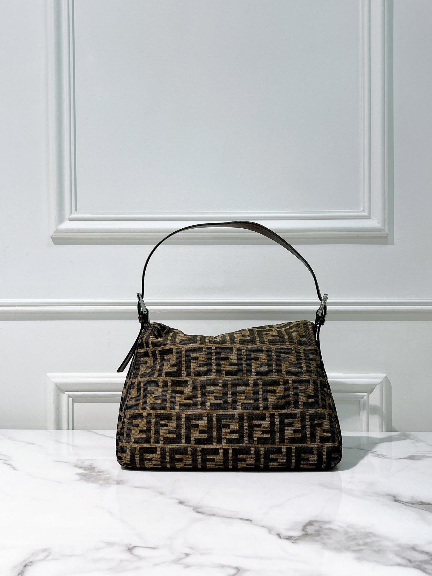 FENDI VINTAGE ZUCCA SHOULDER BAG