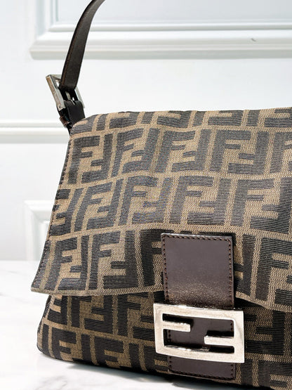 FENDI VINTAGE ZUCCA SHOULDER BAG